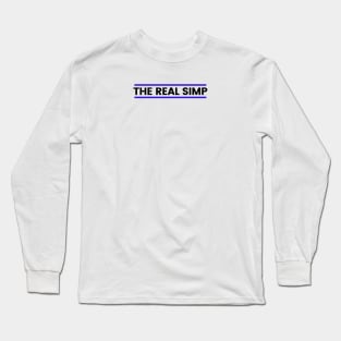 The Real Simp Long Sleeve T-Shirt